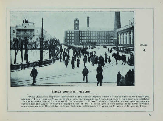 «Красный перекоп»: прядильно-ткацкая фабрика в Ярославле. Производственный альбом. Ярославль, 1926.